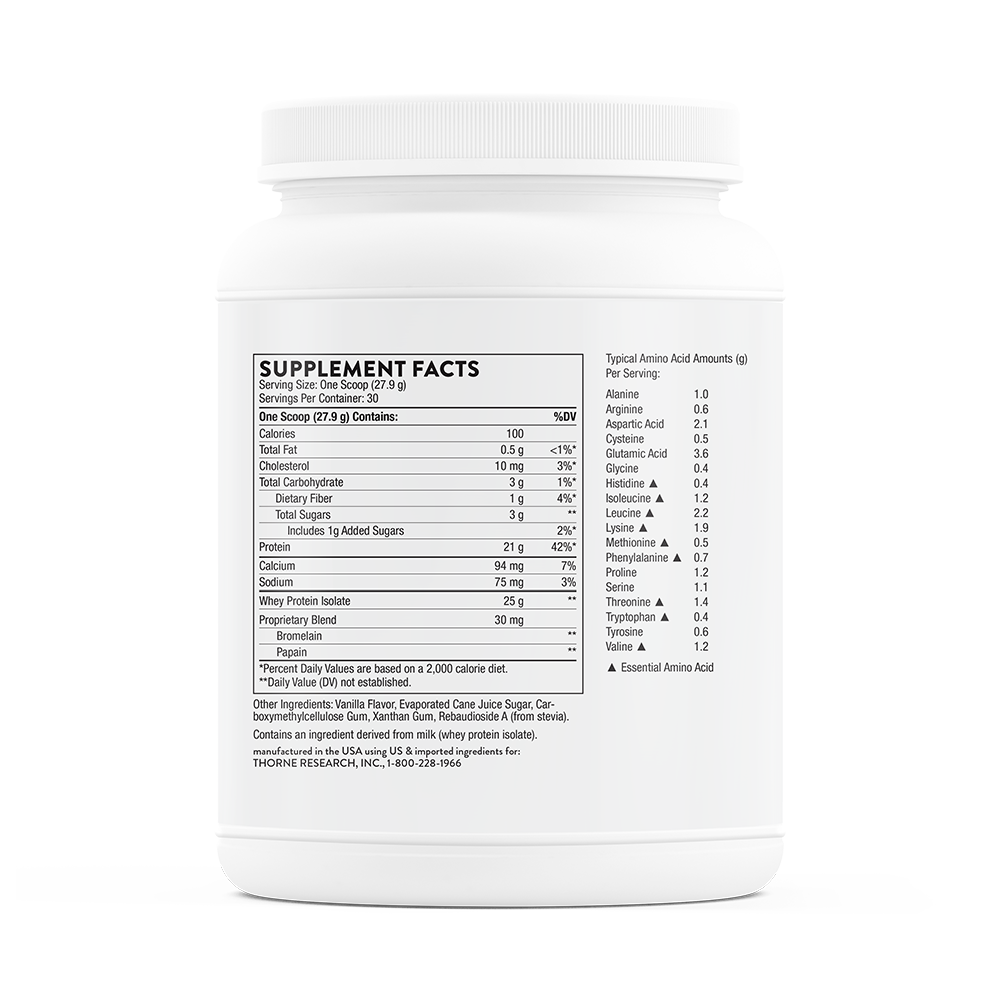 Whey Protein Isolate - Vanilla - Image 2