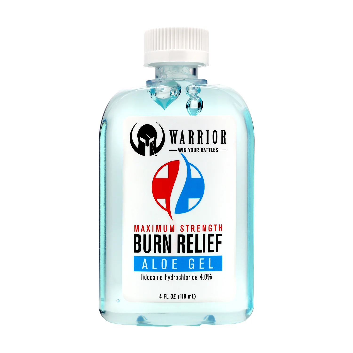 MAXIMUM STRENGTH BURN RELIEF ALOE GEL CS/12